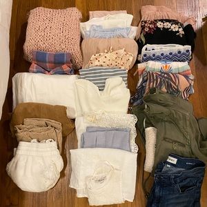 CLOSET CLEAN OUT BOX - ANTHRO FREE PEOPLE MADEWELL